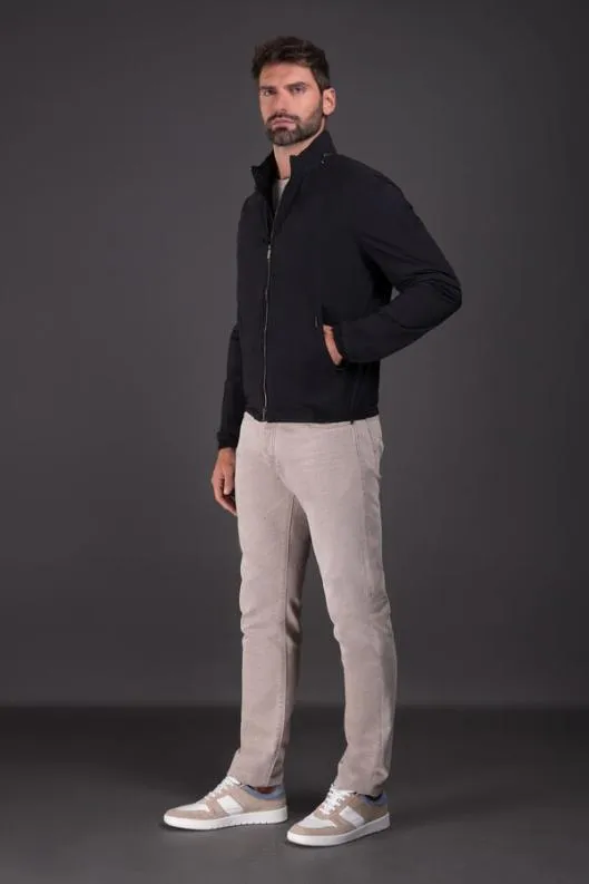 MooRER Jackets Men GIOVEAC Navy