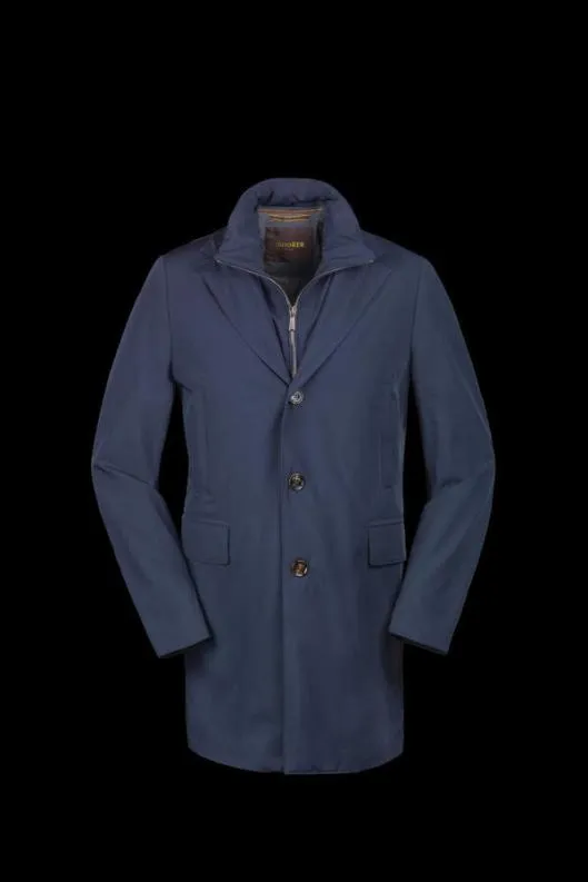 MooRER Jackets Men GIROLAMOKN Dark Blu