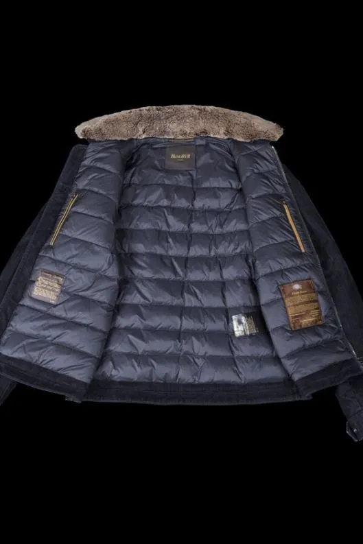 MooRER Jackets Men HENDRIC41 DARK BLU Darkblu