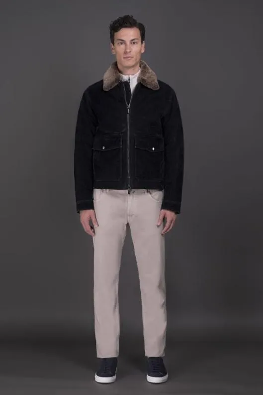 MooRER Jackets Men HENDRIC41 DARK BLU Darkblu