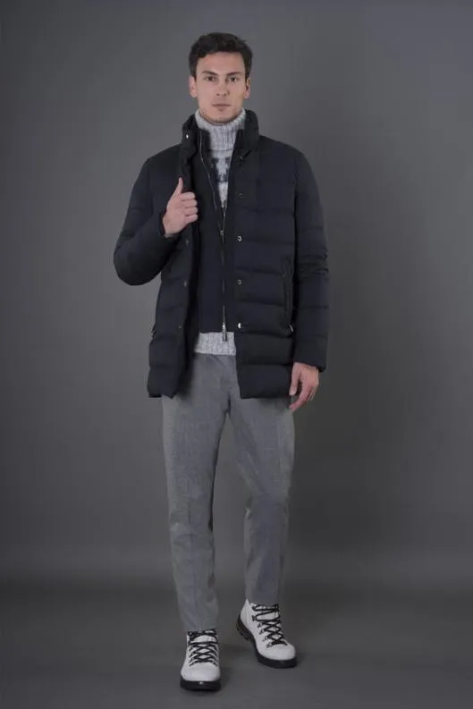 MooRER Jackets Men IMELPUM Darkblu