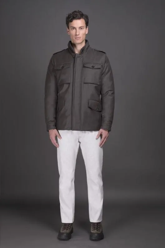 MooRER Jackets Men ISACLL Forest