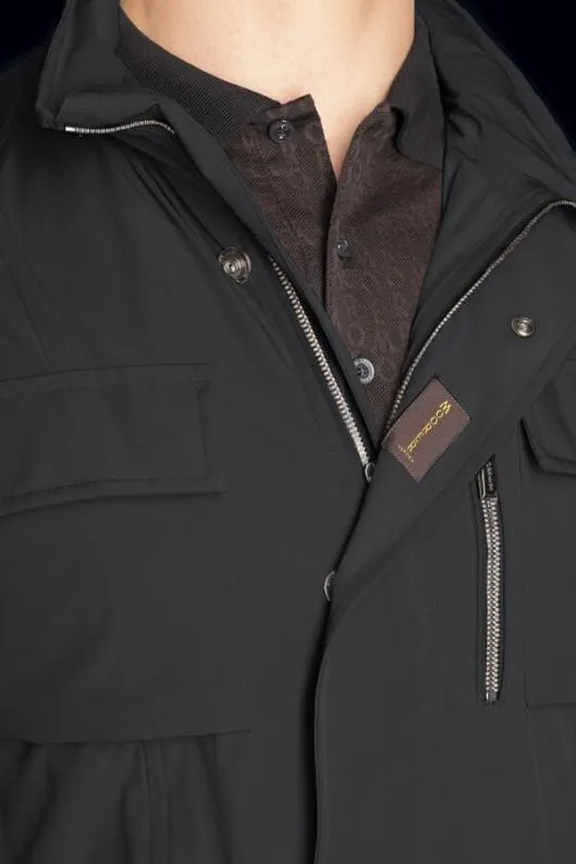 MooRER Jackets Men MANOLOKN Asfalto