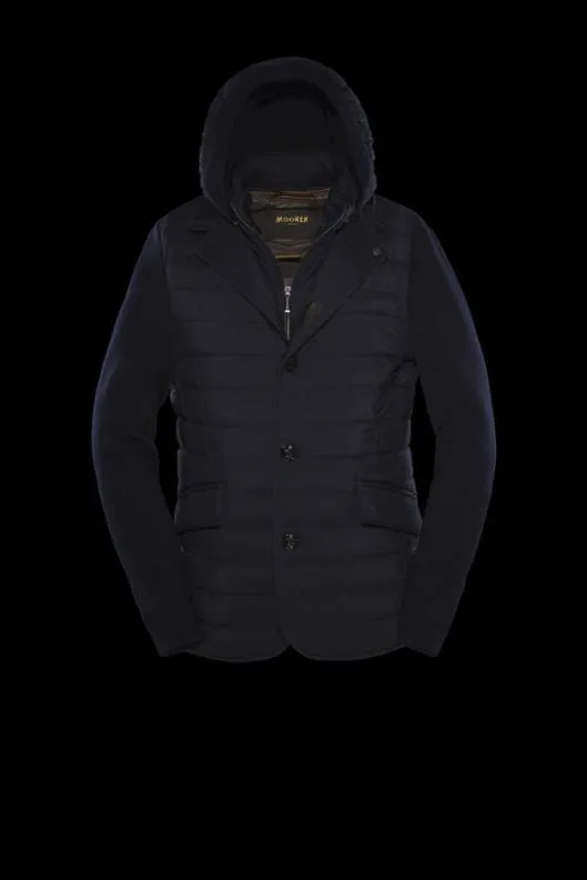 MooRER Jackets Men MASSIMOS3Z Darkblu