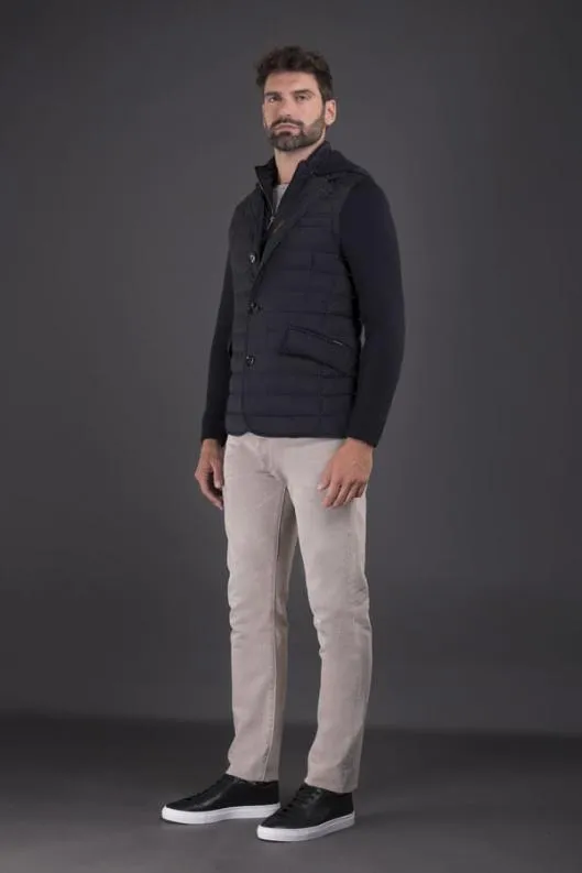 MooRER Jackets Men MASSIMOS3Z Darkblu