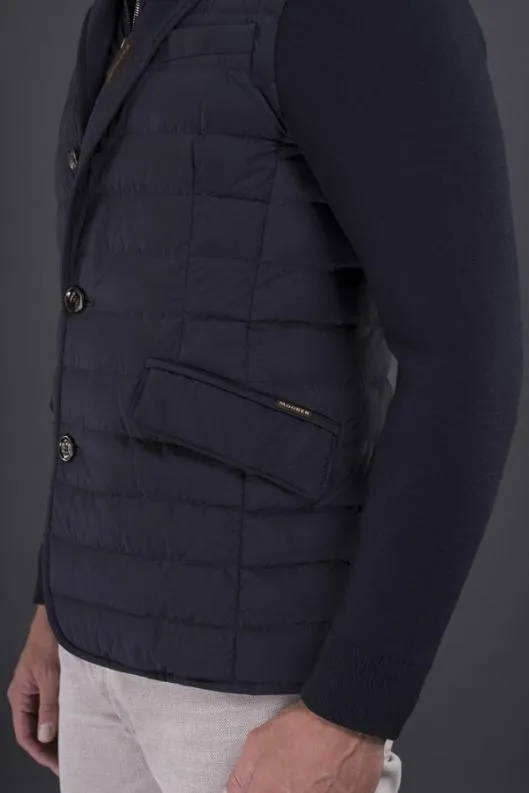 MooRER Jackets Men MASSIMOS3Z Darkblu