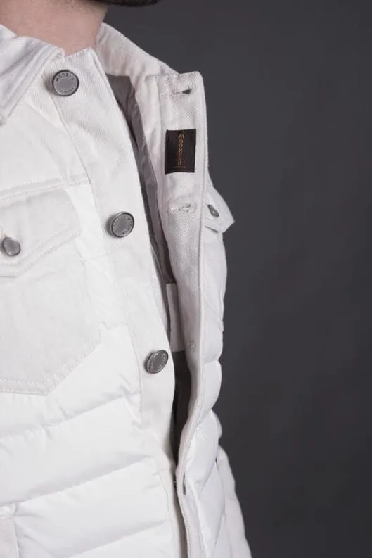 MooRER Jackets Men MONDOR214PH Ecru