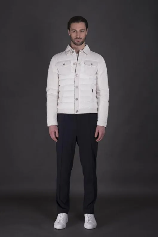 MooRER Jackets Men MONDOR214PH Ecru