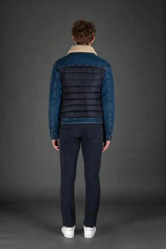 MooRER Jackets Men MONDORFUR104S Blue