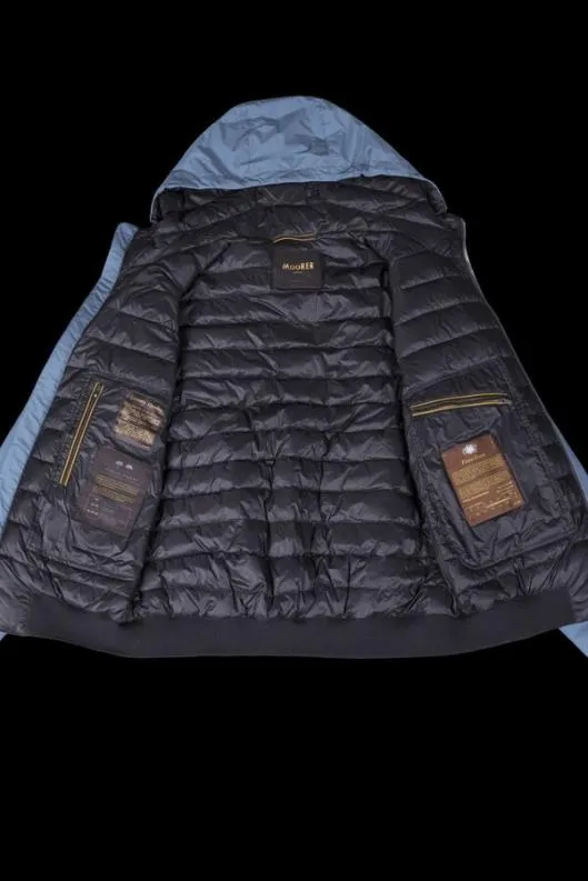MooRER Jackets Men ONIROSTP Turchese