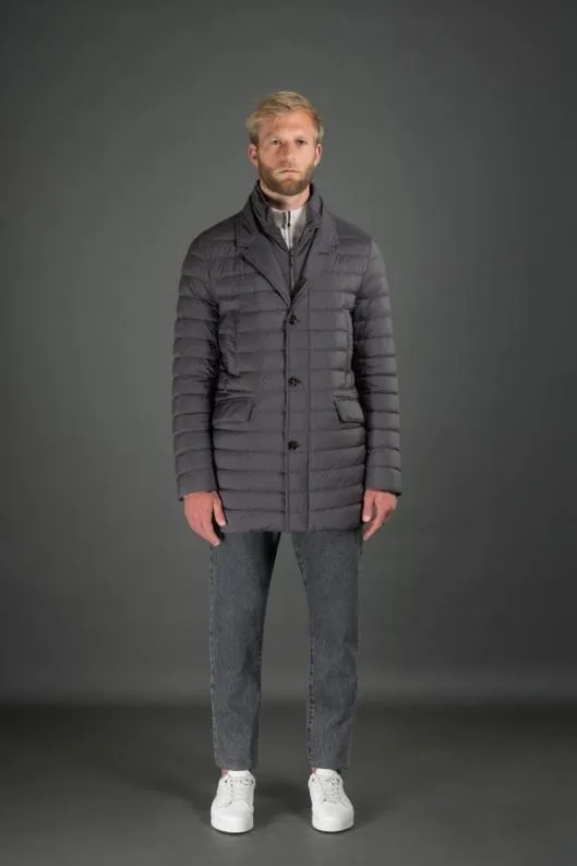 MooRER Jackets Men PONTIS3 Piombo