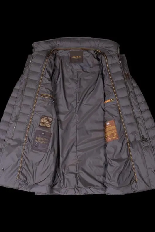 MooRER Jackets Men PONTIS3 Piombo