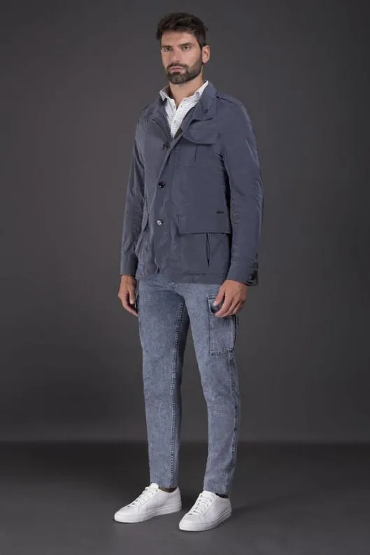 MooRER Jackets Men PORTOOS Denim