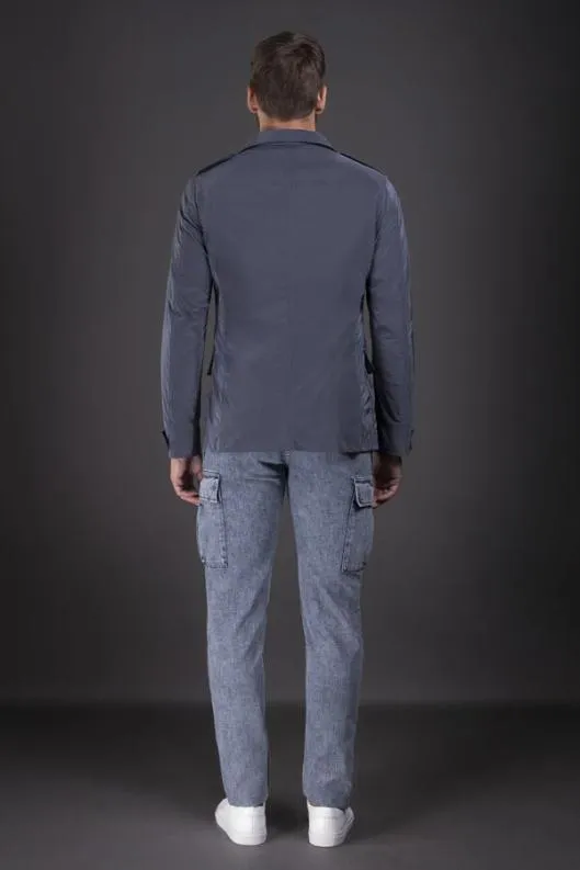 MooRER Jackets Men PORTOOS Denim