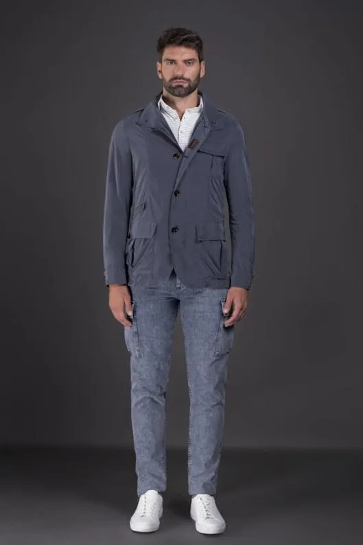 MooRER Jackets Men PORTOOS Denim