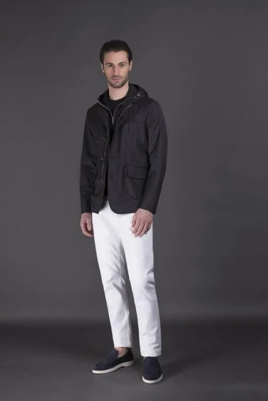 MooRER Jackets Men RODNEYPUM Darkgrey