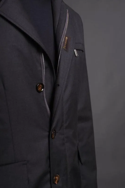 MooRER Jackets Men RODNEYPUM Darkgrey