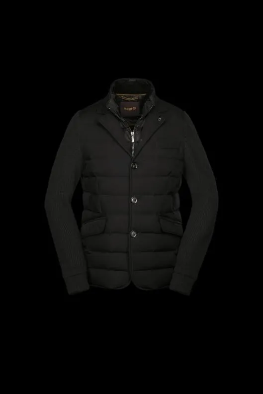 MooRER Jackets Men ROGERSKNM Nero
