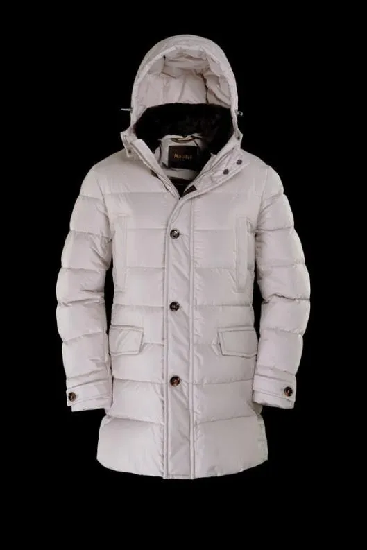 MooRER Jackets Men SATURNOSTP Pearl