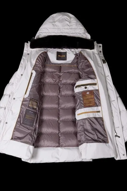 MooRER Jackets Men SATURNOSTP Pearl