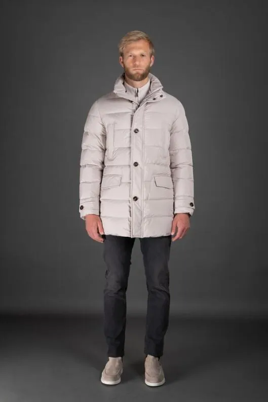 MooRER Jackets Men SATURNOSTP Pearl