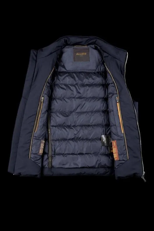 MooRER Jackets Men UROSSKT Navy