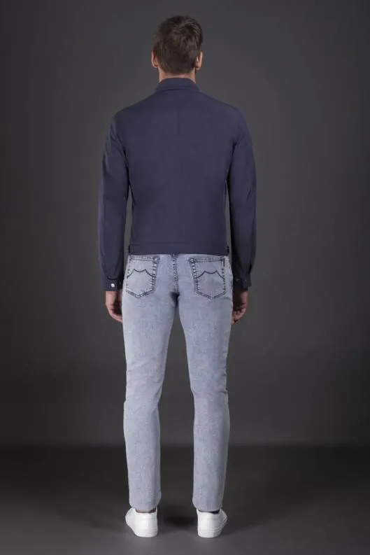 MooRER Jackets Men VANGIKN Indaco