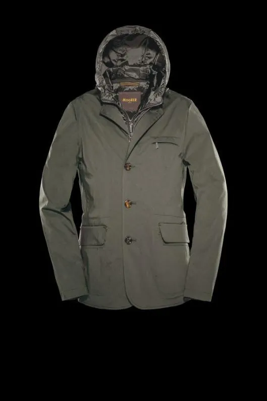 MooRER Jackets Men VESPUCCITJ Taupe