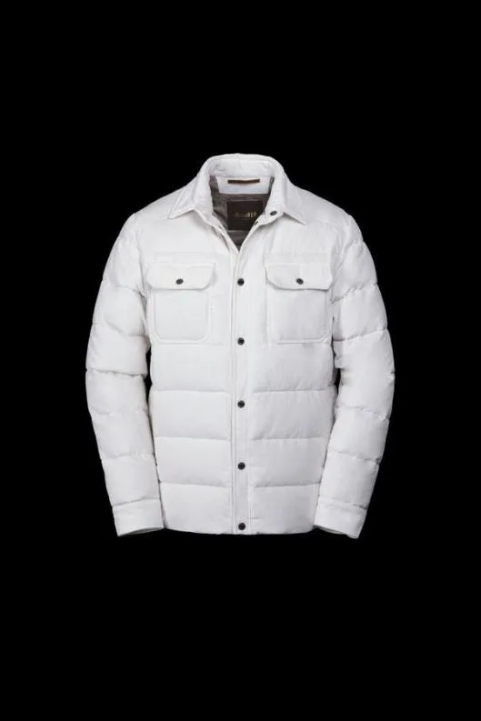MooRER Jackets Men VETONVH Bianco