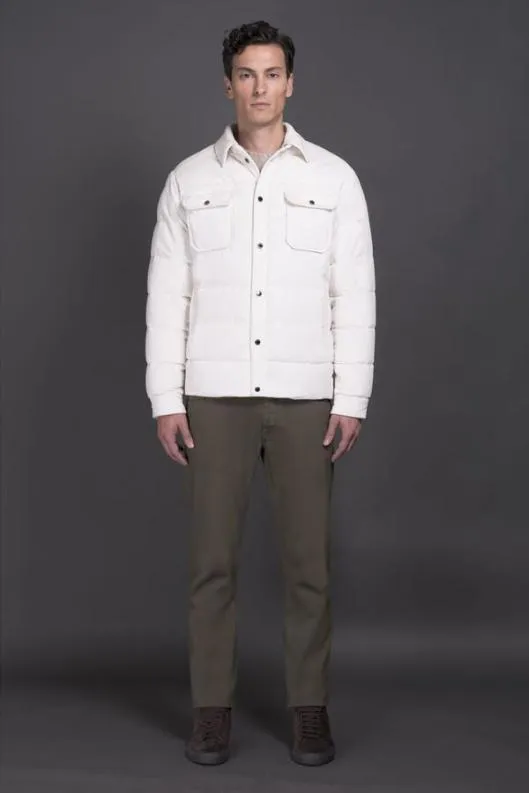 MooRER Jackets Men VETONVH Bianco