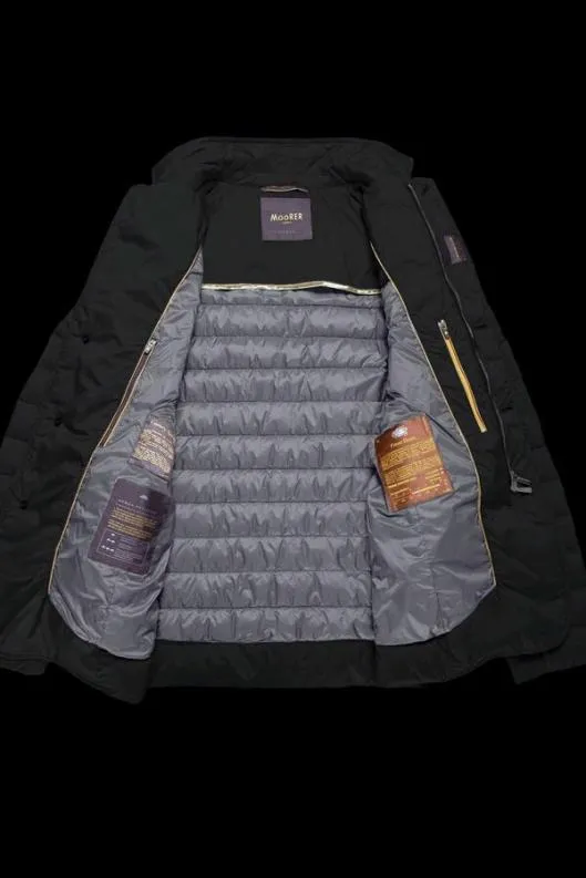 MooRER Jackets Men ZAVYERS3 Black