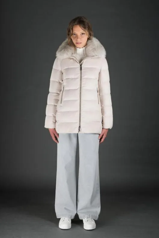 MooRER Jackets Women DORADOFURLS9 Mandorla