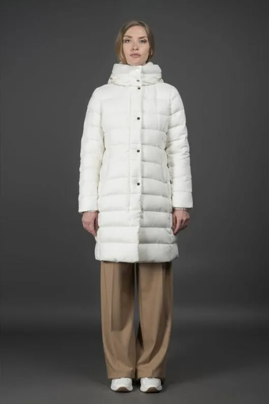 MooRER Jackets Women ERTABA1 Whitenatural