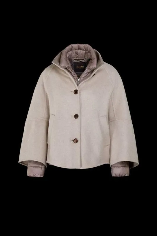 MooRER Jackets Women LENIECZI Mandorlanut