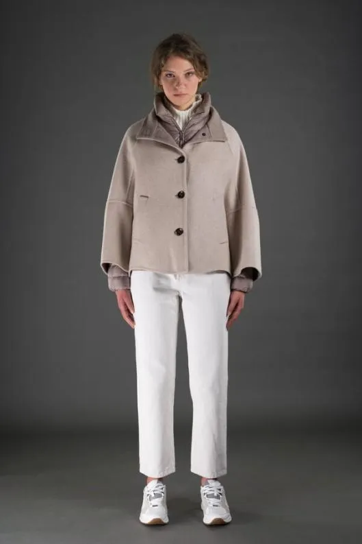 MooRER Jackets Women LENIECZI Mandorlanut