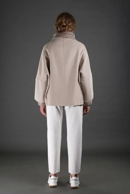 MooRER Jackets Women LENIECZI Mandorlanut