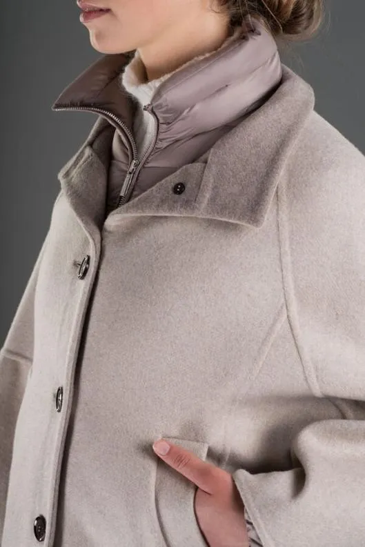 MooRER Jackets Women LENIECZI Mandorlanut