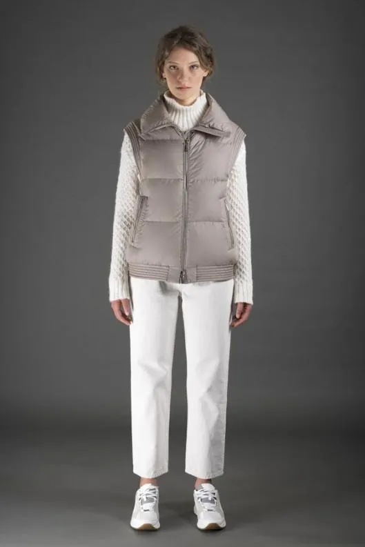 MooRER Jackets Women MIREIATCN Stone