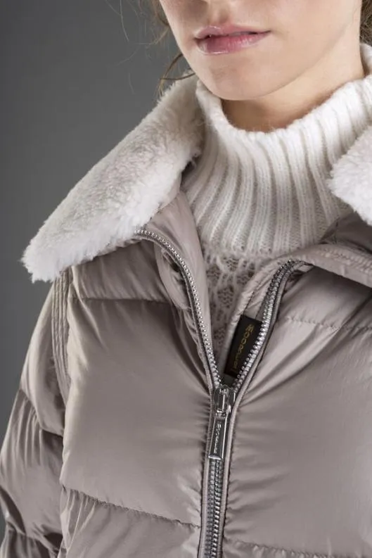 MooRER Jackets Women MIREIATCN Stone