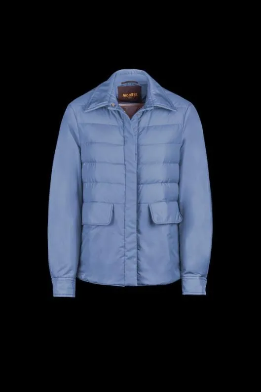 MooRER Jackets Women MURIELTHC Azur