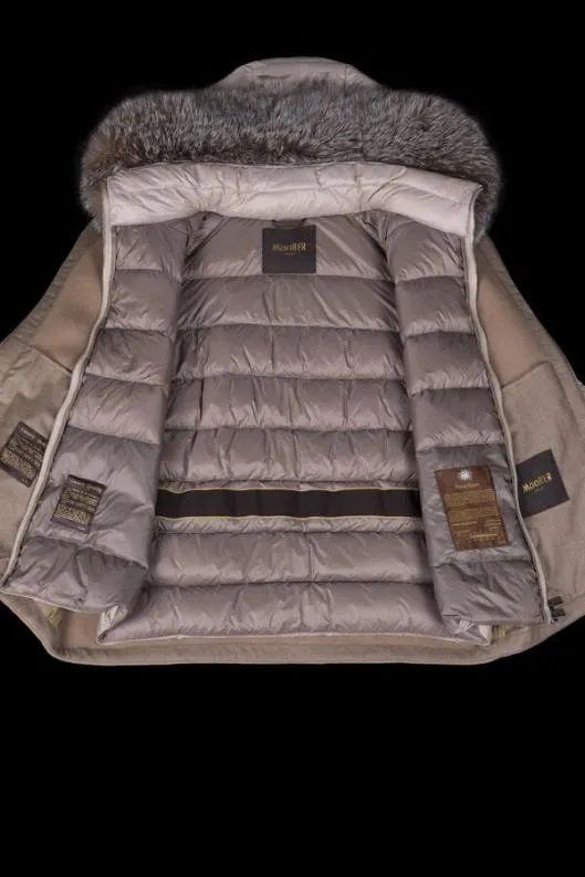 MooRER Jackets Women PEGASOCWR Nocciola