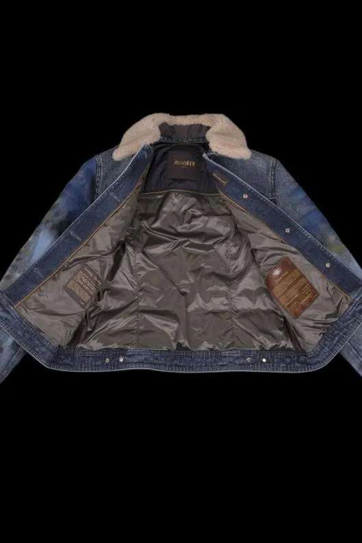 MooRER Jackets Women PETUNIAFUR104F Marmo Riserva