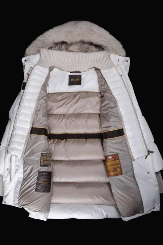 MooRER Jackets Women TALASSASTP Blanc