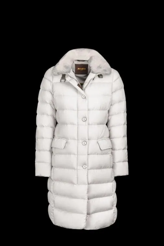 MooRER Jackets Women VETIVERS3 Ivory