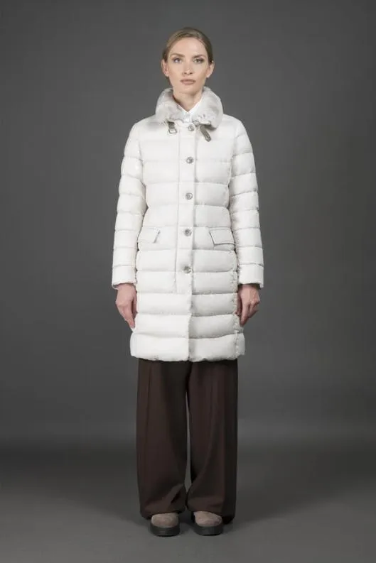 MooRER Jackets Women VETIVERS3 Ivory
