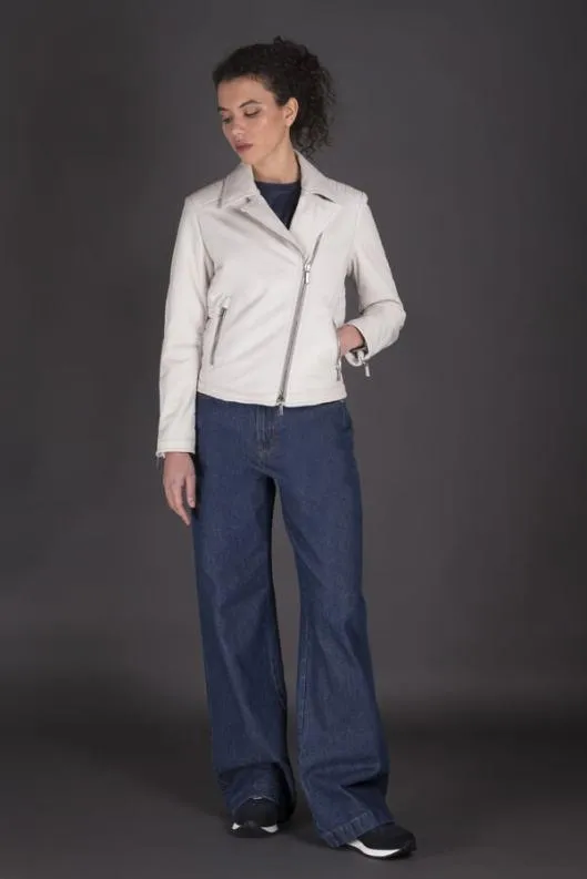 MooRER Jackets Women YOELPEX Ivory