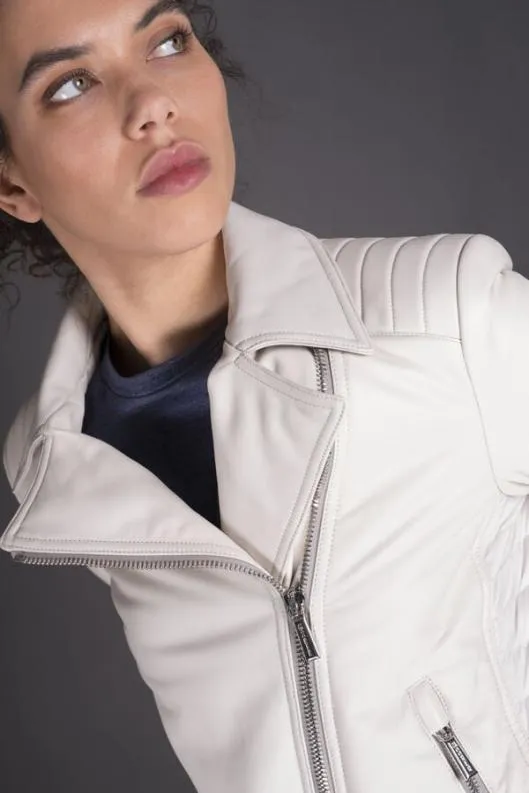MooRER Jackets Women YOELPEX Ivory