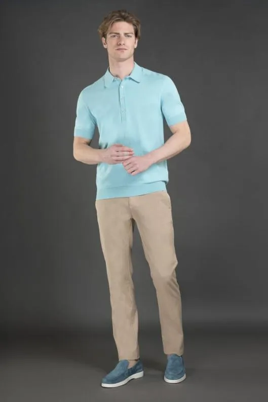 MooRER Knitwear Men ACTONSI5 Caribbeanturquoise