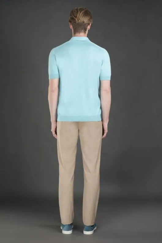 MooRER Knitwear Men ACTONSI5 Caribbeanturquoise