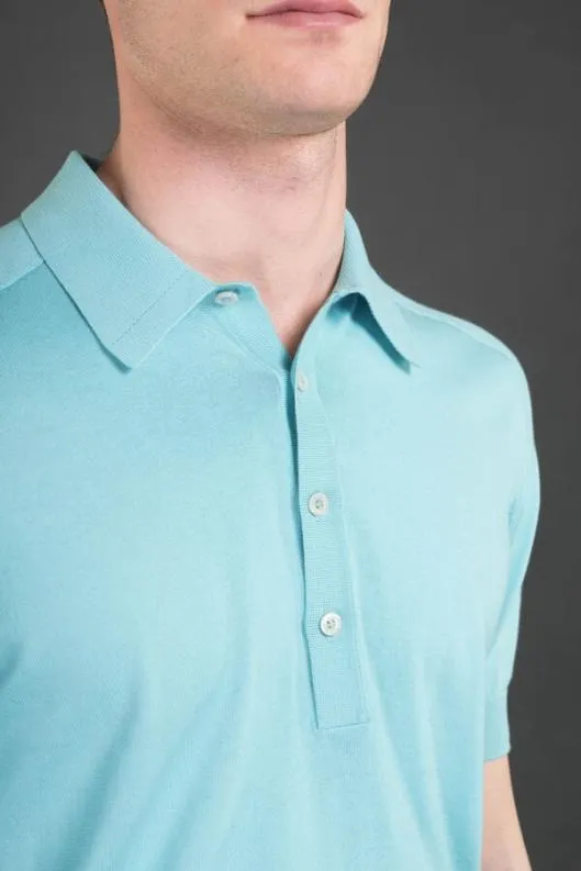 MooRER Knitwear Men ACTONSI5 Caribbeanturquoise